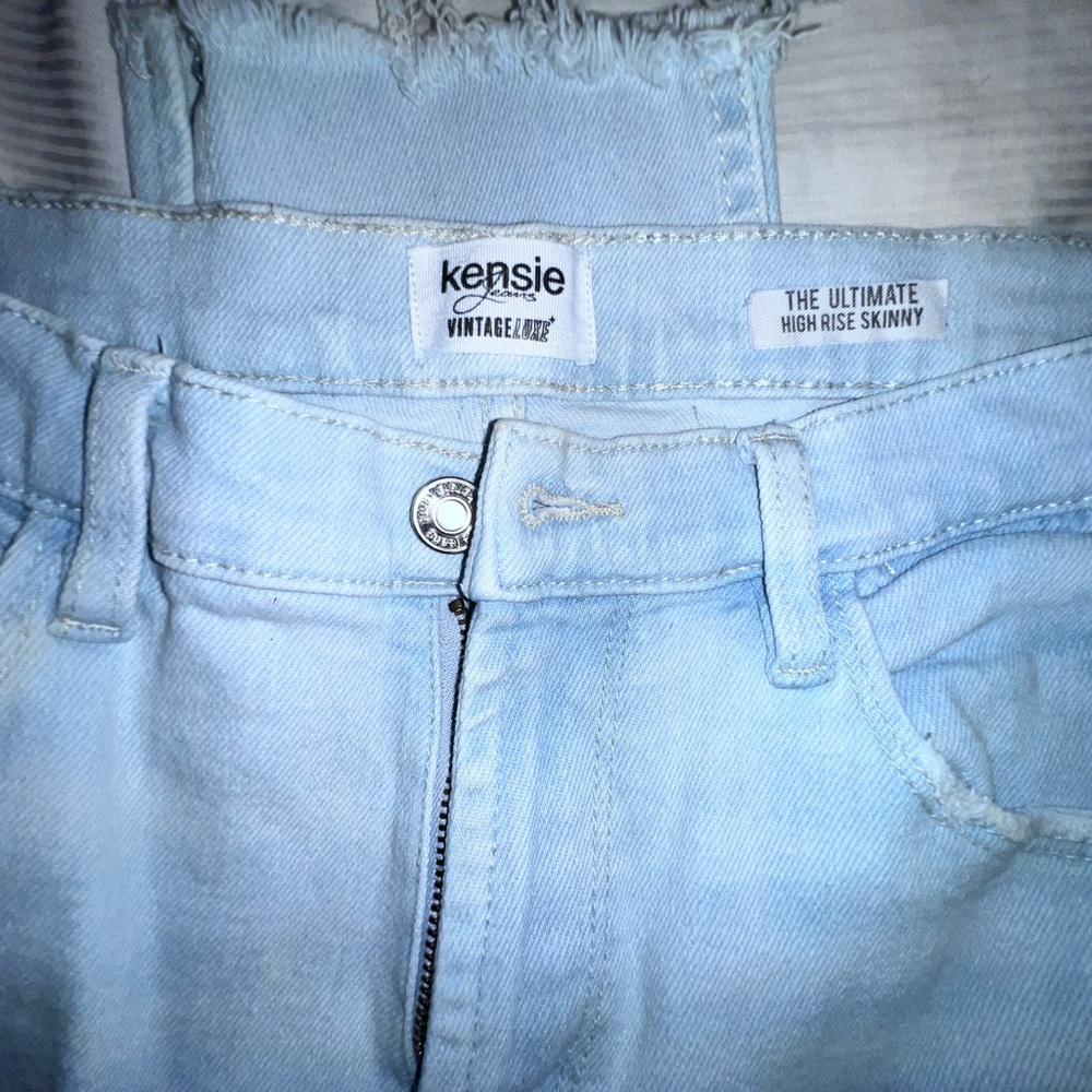 Kensie Vintage Luxe Light Blue Jeans
